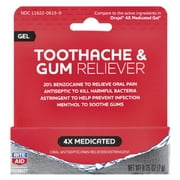 Rite Aid Toothache & Gum Reliever Gel - 0.25 oz