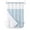 Blue, Denim, White, variant on No Hook Shower Curtain, Misty Blue Rustic Standard Shower Curtain with Snap in Liner, Vintage Farmhouse Blue Solid Color Waterproof Washable Fabric Bathroom Curtains Set, 72" x 72"