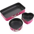 thumbnail image 1 of Cake Pan Set, Cheesecake Pan, Non-Stick Round Cake Pans for Baking, Leak-Proof Cake Pan, Rose Red, 1 of 1
