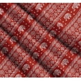 thumbnail image 3 of Soimoi Cotton Cambric Fabric Aztec & Tribal Elephant Animal Printed Fabric 1 Yard 56 Inch Wide, 3 of 7
