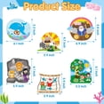 thumbnail image 2 of Juego de 36 pegatinas Craft Kit BWKoss para niños, escuela dominical, 2 of 7