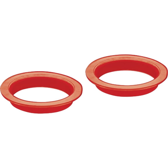 Keeney 50879TPRUK 1-1/2-Inch Rubber Tailpiece Washer, Red