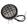 thumbnail image 2 of 12V led lámpara De Faro Cabeza De Punto Lámpara De Señal De Dentera Lámpara De Parada De Funcionamiento Luces De De Matrícu Yotijar Faro de la red LED de la motocicleta, 2 of 7