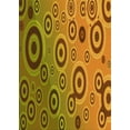 thumbnail image 1 of Ahgly Company Tapis Rectangulaire Lavable en Machine Intérieur Transitionnel Acajou Brun, 4 Pieds x 6 Pieds, 1 of 7