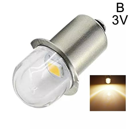 

SGACAI LED Miniature Lamp DC 3V 45V 6V 12V 18V 1SMD Flashlight Replacement Bulb V4K3