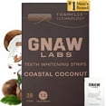thumbnail image 1 of Tiras blanqueadoras dentales GNAW LABS, 14 tratamientos, aceite de coco, 1 of 9