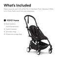 thumbnail image 2 of Estructura para cochecito Stokke YOYO3 con arnés de 5 puntos, color negro, 2 of 7