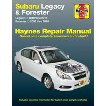 Subaru Legacy (10-16) & Forester (09-16) Haynes Repair Manual ^