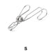 thumbnail image 4 of Bewildely Pasador colgante Pinzas para ropa de acero inoxidable Clip para ropa Pinzas para ropa pequeñas Type3 NO3, 4 of 6