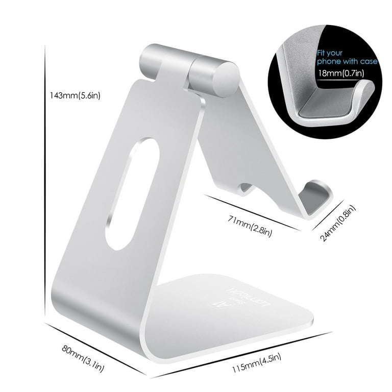 Adjustable Stand for iPad Mini & Tablet from 6 to 8 Inches