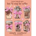 thumbnail image 4 of Simply Southern Coffee Bow Peach T-Shirt, 4 of 5