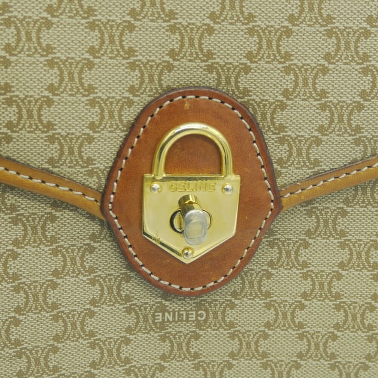 Celine Macadam pattern Cadena motif turn lock pochette shoulder