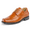 BROWN, variant on Men's Square Toe Classic Business Dress Shoes
