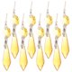 thumbnail image 2 of 20PCS DIY Hermosa Araña de Cristal Colgantes de Cristal de Cristal Prismas Colgantes (Amarillo), 2 of 6
