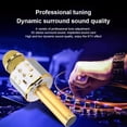 thumbnail image 4 of Inteprter Bluetooth-compatible Singing Adjustable Microphone Professional USB Mic Charging Operation Delay Button Low Type4 NO4, 4 of 6