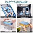 thumbnail image 6 of ONCE FOR ALL Mandoline Slicer Vegetable Cutter with Adjustable Thickness, 6-in-1 Food Chopper for Slice, Dice, Julienne, Strip, Shred & Grate, Kitchen Prep Tool with Food Pusher, 6 of 6