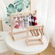 thumbnail image 4 of 15pcs Miniature Hanger Model Wooden Mini Clothes Hanger Doll Clothes Hanger Doll House Accessory, 4 of 4