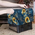 thumbnail image 5 of Xixirimido Butterfly Sunflower Daisy Marble Print Toaster Cover Toaster Oven Cover with Drawstring Toaster Appliance Dust Proof Cover for Kitchen Small Appliance Kitchen Accessories, for 2 Slice, 5 of 7