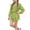 Green, variant on Lovzfmll Girl's Set, Button Top with Ruffle & Tiered Skirt, Casual Dressy Outfits for Toddler, 2-3 Years