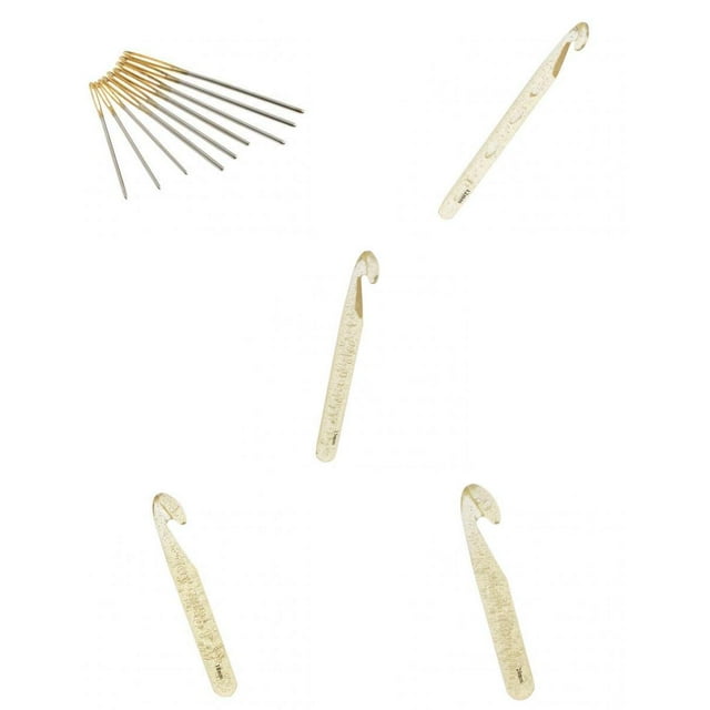 9 Piezas de Agujas Grandes, de Coser de material cuero, Tapiz de , /15/18/20 Mm, de Gran Tamaño, Plástico Suave, Manuali