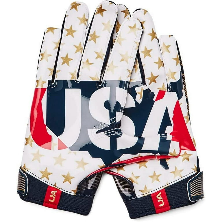 Ua youth football best sale gloves