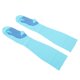 thumbnail image 5 of 1 par de calcetines de compresión con absorción del sudor, calcetines de compresión hasta la rodilla para correr, andar en bicicleta, deportes al aire libre, azul claro M, 5 of 10