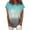 Mint Green, variant on outfmvch t shirts for women fashion gradient print short sleeves t-shirt womens tops shirts for women mint green