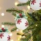 thumbnail image 4 of Bola de Navidad Flocada Xihbxyly Decoración para Árbol de Navidad, 4 of 4