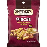 Snyder's of Hanover Honey Mustard & Onion Flavored Pretzel Pieces, 3.5 oz