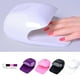 thumbnail image 2 of Secador de esmalte de uñas portátil con ventilador, funciona con 2 pilas AA, diseño compacto en color blanco, ideal para manicura rápida y eficiente., 2 of 7
