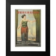 thumbnail image 2 of Tada Hokuu 11x14 Black Modern Framed Museum Art Print Titled - The Tokyo Peace Exhibition; Ueno Park Tokyo, March 10-July 31 1922 (Goddess) (1922), 2 of 5
