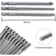 thumbnail image 5 of Screwdriver Bits 21 Pieces, Magnetic Screwdriver Bit 100mm Long, Torx T6-t40, Hex 3mm-6mm, Phillips Ph2, Slotted 4mm-6mm, 1/4" Hex Shank, S2 Steel, 5 of 5