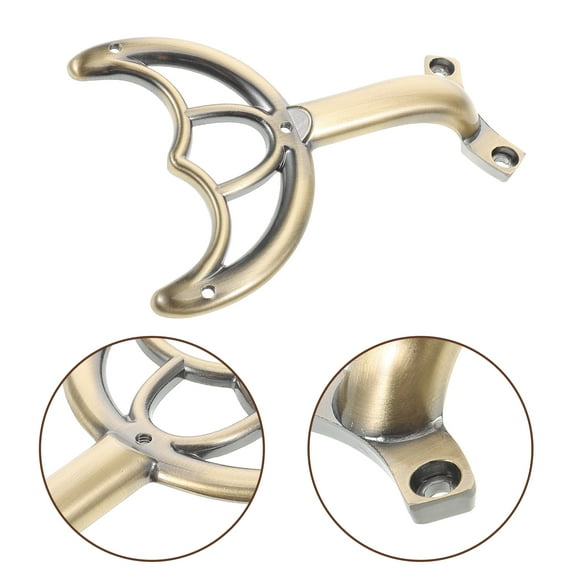 Homoyoyo Zinc Alloy Ceiling Fan Blade Brackets Arms in Coffee Finish, 1 Set Replacement Parts