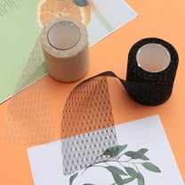 KALLORY 1Set Black Dacron Mesh Ribbon for Crafting and DIY Decorative Projects