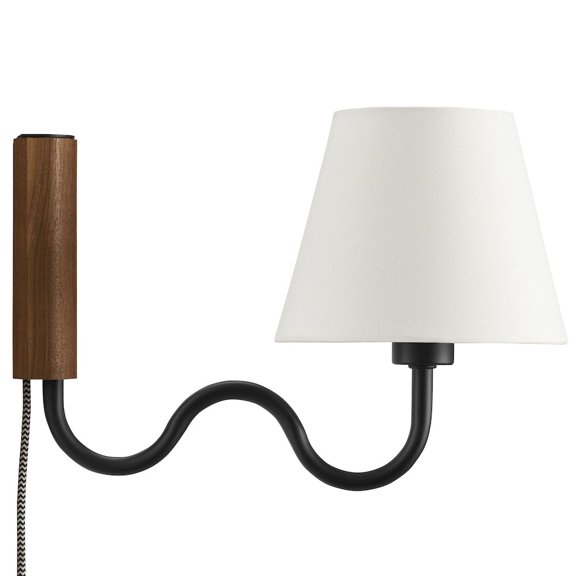 Sunlit Wall Sconce in Walnut Black