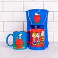 thumbnail image 1 of Uncanny Brands Peanuts Single Cup Coffee Maker Gift Set With 2 Mugs, 1 of 2
