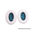 thumbnail image 2 of Bearachild Almohadillas para auriculares, almohadillas para los oídos, almohadillas para los oídos montadas en la cabeza, protección para las orejeras de Relojes inteligentes Blanco+Azul, 2 of 6