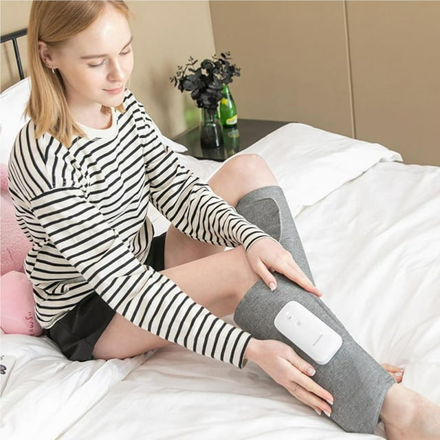 Air Compression Calf Massager Foot Massager Portable Breathable Air Compression for Sports Injuries Edema Wraps Design Electric Leg Massager