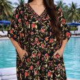 thumbnail image 2 of Miss Lavish London Kaftan Dress - Caftans for Women - Women's Caftans Suiting Teens to Adult Women in Regular to Plus Size [151-BLACK 6-12], 2 of 6