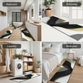 thumbnail image 5 of Black White Gray Gold Marble Pattern Kitchen Rugs Sets Of 3,Kitchen Runner Rugs Non Skid Washable,Decorative Kitchen Floor Mats for Kitchen,Sink,Laundry,17"x30"+ 17"x47" + 17"x59", 5 of 6