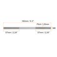 thumbnail image 2 of Unique Bargains 10Pack M8x160mm 304 en Acier Inoxydable Double Extrémité Vis Filetée Boulon pour l'Entretien de la Maison, 2 of 4
