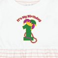 thumbnail image 4 of Inktastic Mardi Gras 1st Birthday Girls Baby Dress, 4 of 5