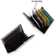 thumbnail image 4 of Paquete de 2 tarjeteros de crédito RFID de metal, funda protectora de acero inoxidable para tarjetas de crédito para hombres o mujeres oso de fresa Electrónica, 4 of 5