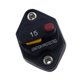 thumbnail image 1 of Riwesomey Disyuntor de circuitos Accesorios mejorados Tamaño compacto a prueba de agua Componentes del vehículo Desconectador de voltios Accesorios para vehículos recreativos 15A, 1 of 6