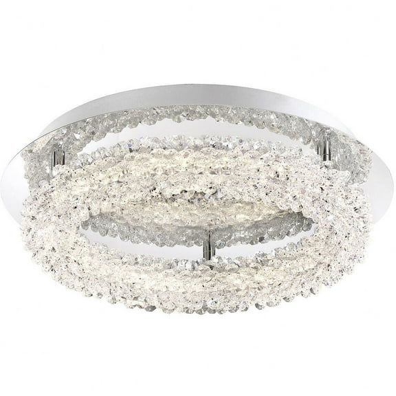 Eurofase Lighting - Sassi - 30W 1 Led Flush Mount - 15 Inches Wide By 4.25