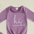 thumbnail image 4 of Unisex Baby Bodysuit Long Sleeve Newborn Infant Outfit&nbsp; for Newborn Infant Newborn Knotted Sleeping Bag Fetal Hat Set Baby Comfortable And Breathable Pajamas, 4 of 4