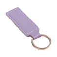 thumbnail image 1 of mmirethe Leather Lightweight Key Ring Hoop - Convenient And Durable For Everyday Suitable For Men And Women Motorcycle Keychain Violet Silver Ring, 1 of 6