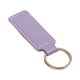 thumbnail image 1 of Sidaley Aro de llavero ligero: práctico y duradero para el día a día, llavero de motocicleta fácil de cuero, llavero, llaveros Automoción decorativa y accesorios Anillo Plata Violeta, 1 of 6
