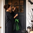 thumbnail image 4 of Halloween Witch Broom Decoration, Detachable Wizard Broomstick with Colorful Mesh Tail, Classic Flying Witch Prop Accessory for Costume Party Events Wall Door Home Decor and Festive Display, 4 of 7