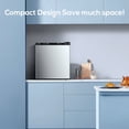 thumbnail image 6 of KNDKO Upright Freezer, 1.2cu.ft Small Freezer with Adjustable Thermostat & Removable Shelves, Stand Up Freezer for Home/Office/Dorm, Red, 6 of 6